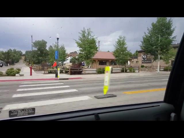 Grandby City ride through, Colorado Mountains