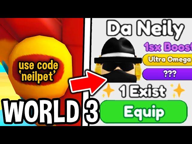 HIDDEN SECRET NEIL PET CODES in Arm Wrestle Simulator..