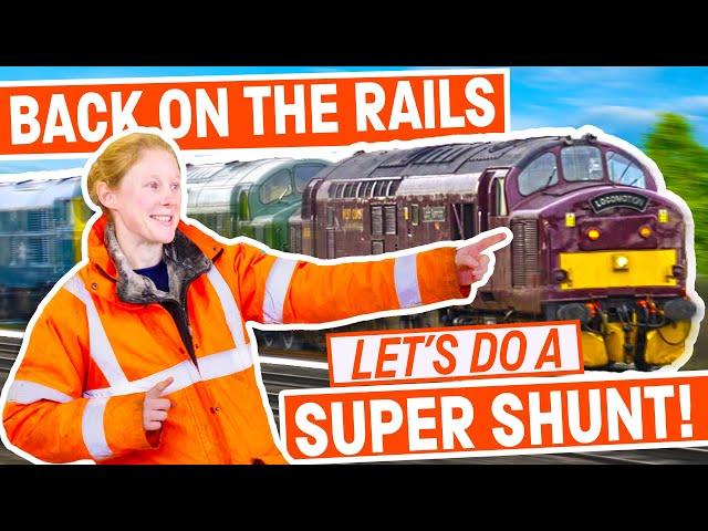 BIGGEST SHUNT YET! | National Railway Museum's Live Train Moves on the East Coast Main Line