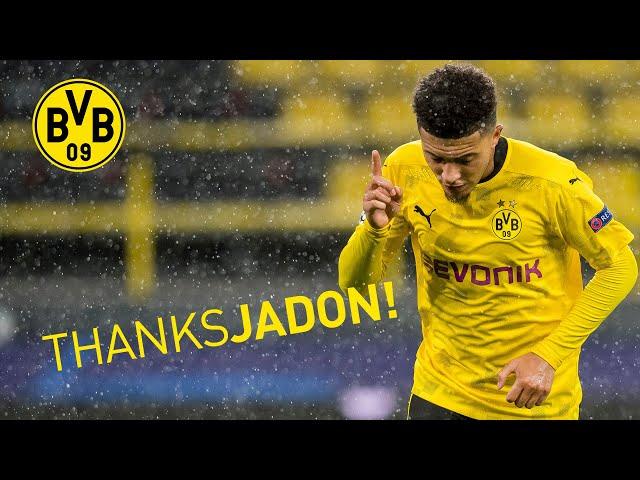 Thanks, Jadon! | Jadon Sancho leaves Borussia Dortmund