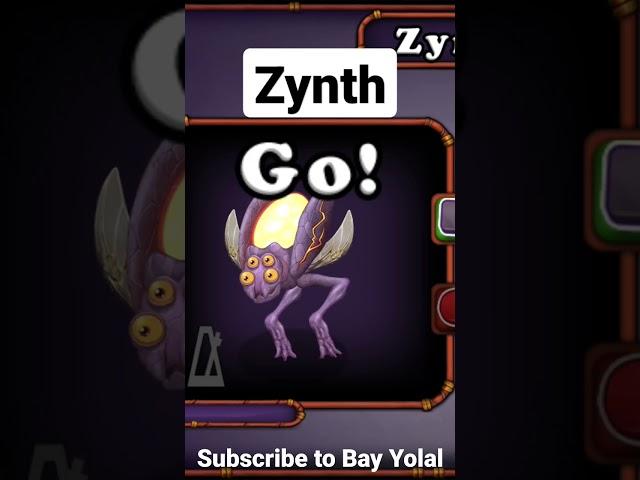 Zynth sounds from Wublin island #mysingingmonsters #wublinisland #bayyolal #84629473dn #shorts