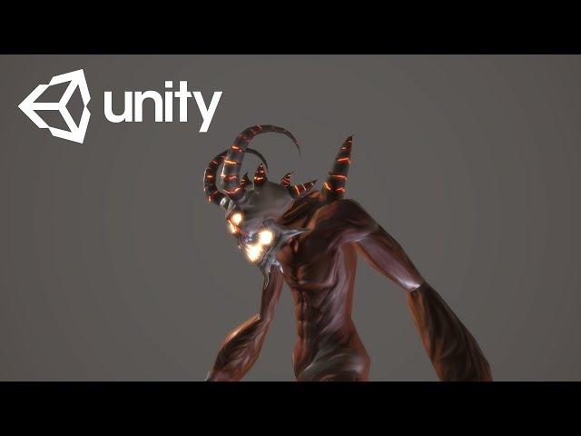 Импорт модели в Unity, настройка Animator controller и материала, Asset Store