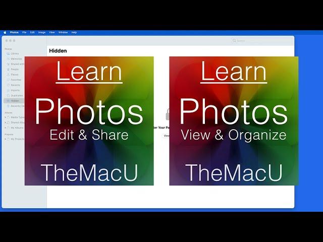 How to Lock a Hidden Album in Photos for Mac