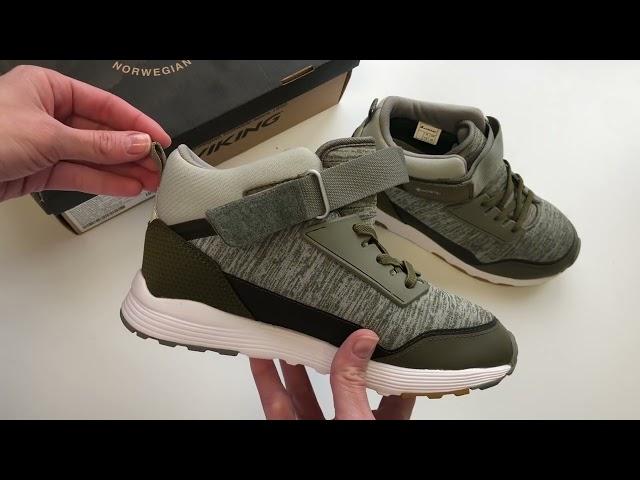 Обзор на демисезонные ботинки Viking Arendal Mid GTX Olive/Lt.Green