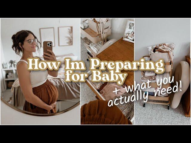 NEST WITH ME! + How I'm Preparing for Baby #4 | 37 Weeks Pregnant