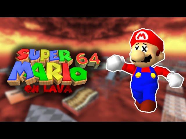 Super Mario 64 on Lava - Longplay | N64