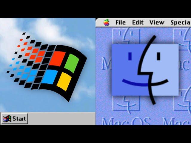 Comparing Windows 95 and Mac OS 8!