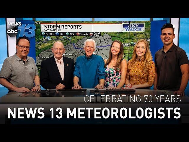 WLOS meteorologists share 70 years of memories