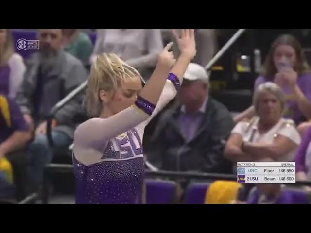 Livvy Dunne - Near Perfect 9.975 Beam Exhibition