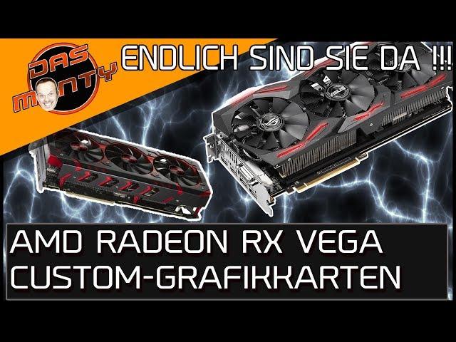 AMD RADEON RX VEGA 64 Custom-Grafikkarten | Red Devil - Strix - Gigabyte | GDDR6 +AMD | DasMonty