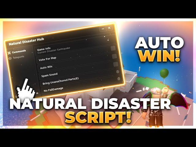 OP Natural Disaster (FLY SPEED INF JUMP HACKS AUTO WIN) AND MORE!