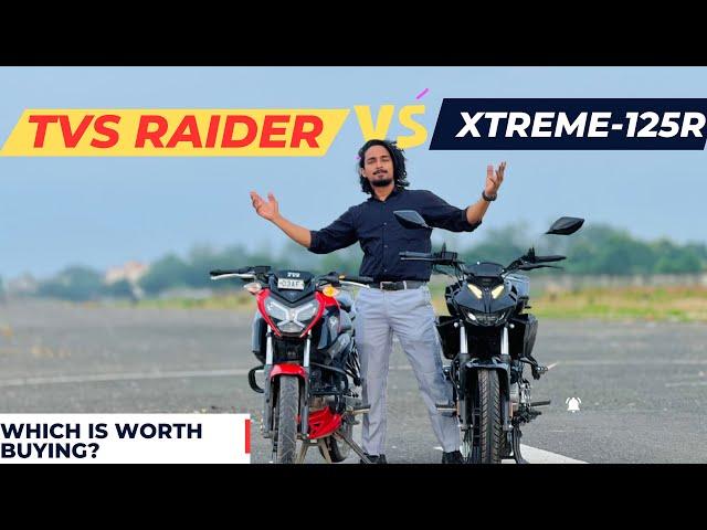 Lion VS cheetah || Tvs Raider Vs xtreme 125r || Who will win? Which one you should buy? #raider