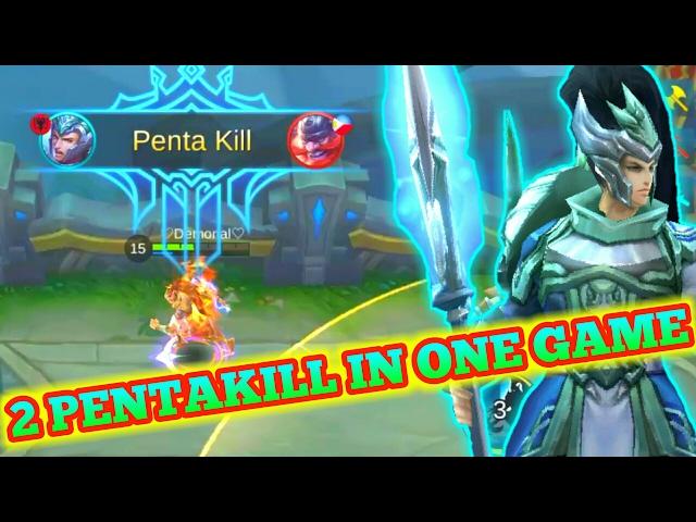 2 PENTAKILL IN ONE GAME | ZILONG FIRST GEN MLBB | Yun Zhao