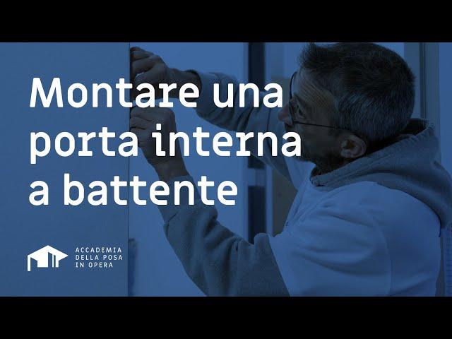 COME MONTARE UNA PORTA INTERNA A BATTENTE: La Guida Definitiva