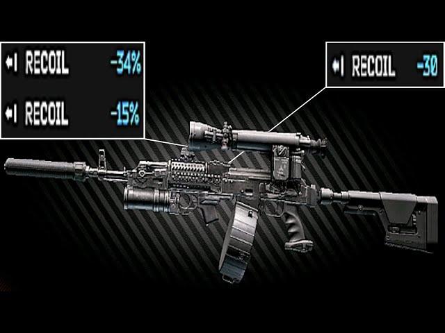 Lowest Recoil Build EVER (Negative Recoil AKMN) - Escape From Tarkov