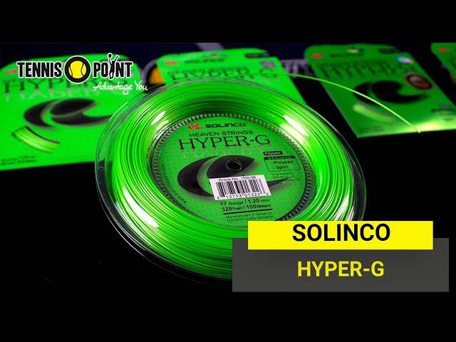 Take your game to new heights with Solinco's Hyper-G | Tennis-Point