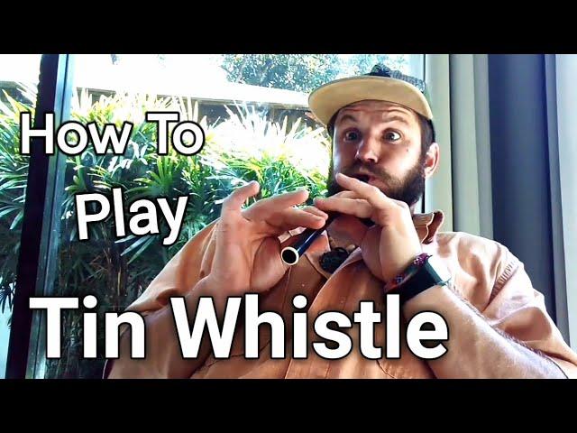 How to play Tin Whistle - EASY - First Lesson for Beginner