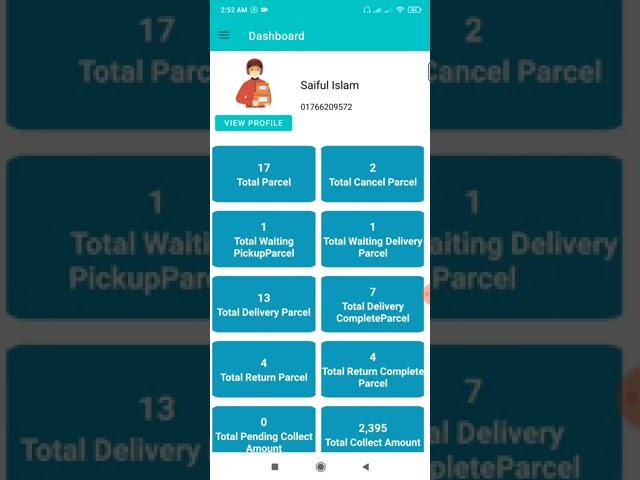 Courier Service Management Software  - Merchant App