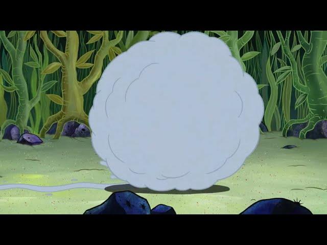 SpongeBob's snowball