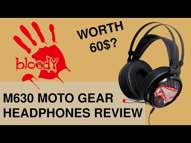 Bloody M630 Moto Gear Headphones Review - Cheap but Good?