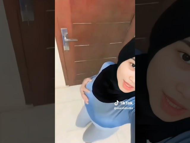 tik tok hot jilbab toge