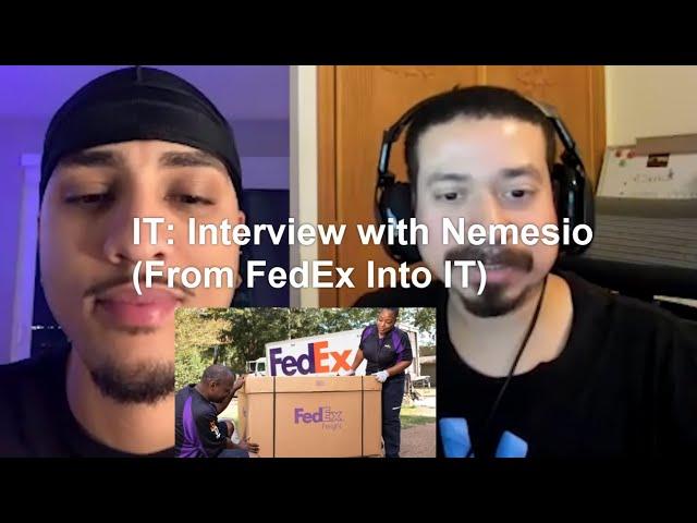 IT: Interview with Nemesio (From FedEx Into IT)