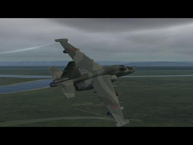 DCS Су-25Т (часть 2): применение х-25мпу, х-29т, ПТУР "Вихрь", р-73, ВПУ.