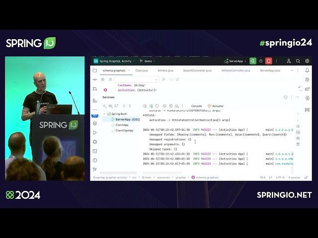 GraphQL Java and Spring: The Latest Features by Rossen Stoyanchev @ Spring I/O 2024