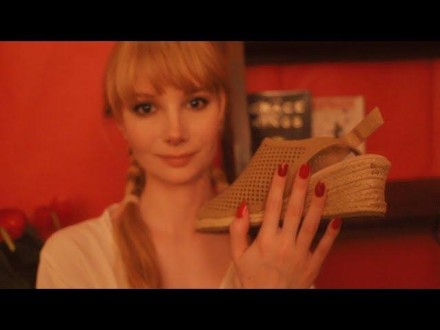 Whispered Shoe Haul and Try On (ASMR) 