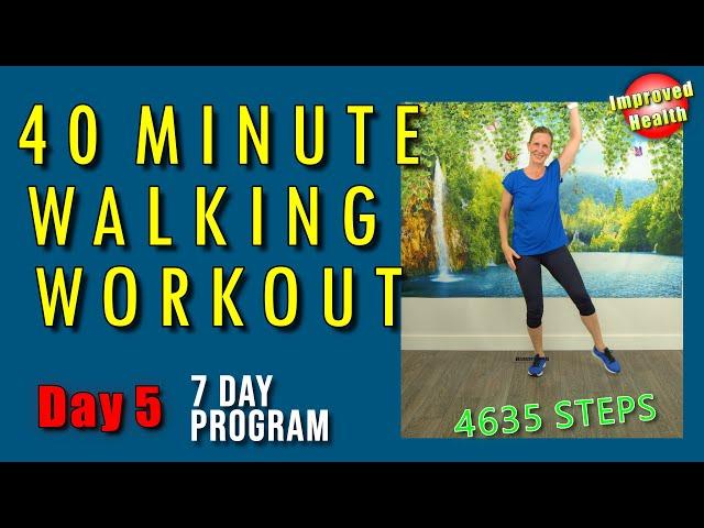 LOW IMPACT WALKING WORKOUT | Walk at home | No talking, just walking | Day 5