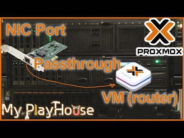 Proxmox - Passthrough Physics Network NIC to VM like PFsense - 1351