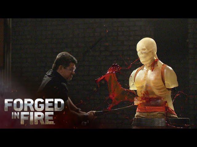 Genghis Khan's Sword BARBARIC FINAL ROUND | Forged in Fire (Season 6)