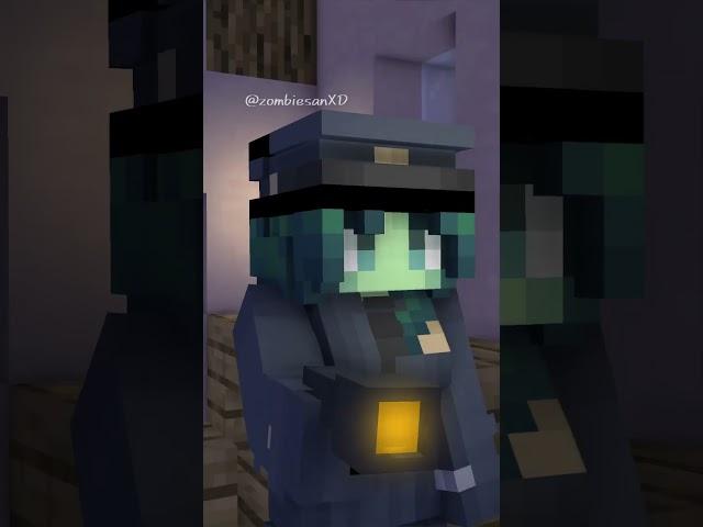I FOUND herobrine in Minecraft? - minecraft animation #shorts