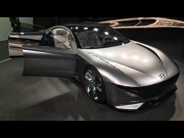 Hyundai Le Fil Rouge Concept walkaround at Geneva Motor Show 2018