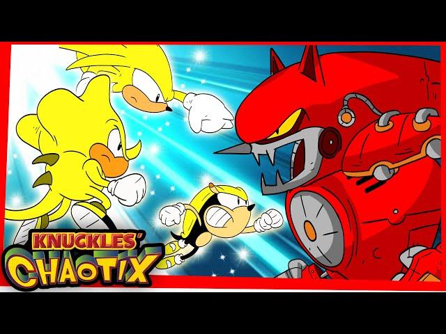 METAL SONIC vs SUPER KNUCKLES CHAOTIX