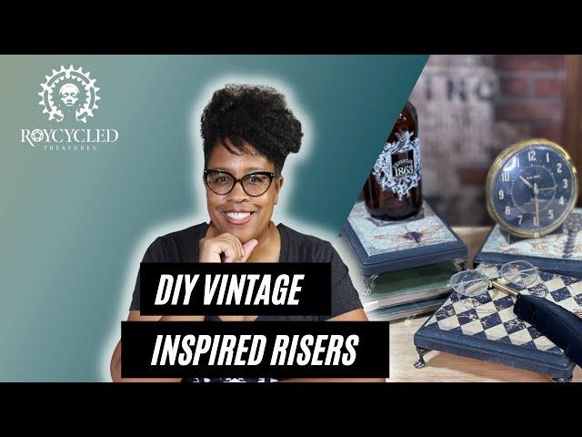 DIY Pedestal Risers - Steampunk Vibe