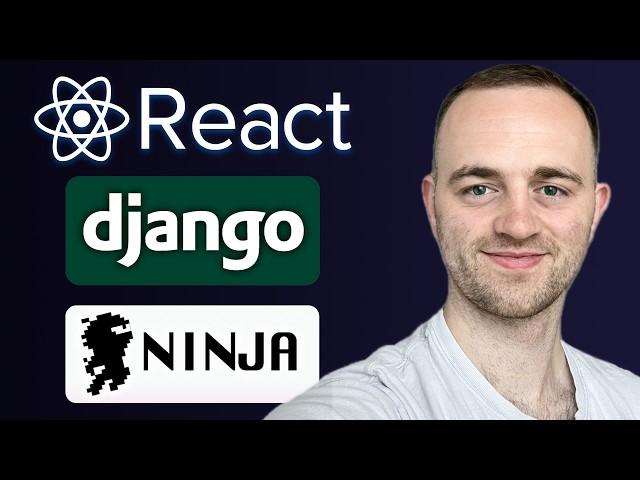 React + Django Ninja: Full-Stack Auth (in 15 Mins) ️