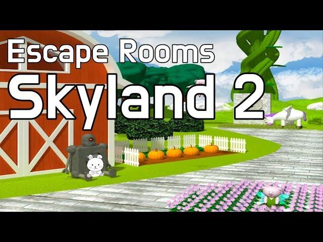 Escape Rooms Skyland 2 Walkthrough & Bonus Game (NAKAYUBI)