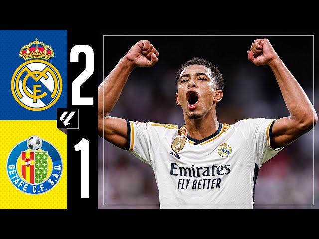 Real Madrid 2-1 Getafe | HIGHLIGHTS | LaLiga 2023/24