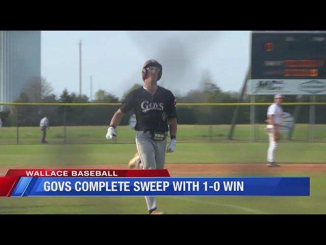 Wallace Baseball Secures Four-Game Sweep Over Reid State with Dramatic 1-0 Finale