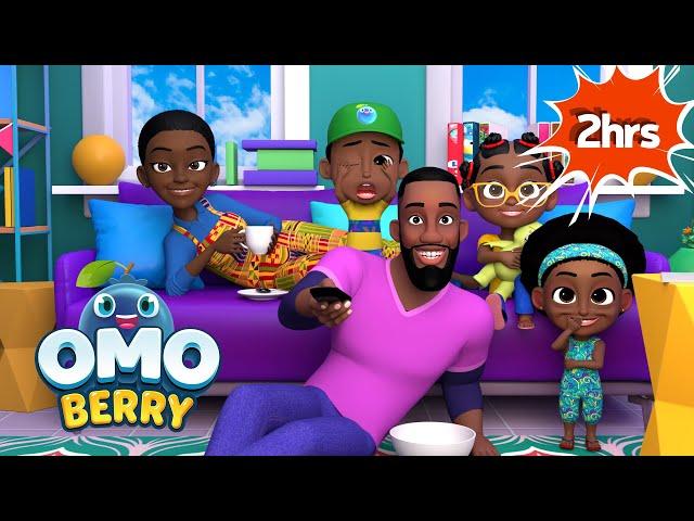  Family Movie Night With OmoBerry | Educational Cartoons on YouTube + Movie Night + Kids Cartoons