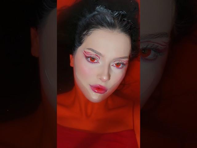 red #asmr #makeup #molchanovamua @molchanovamua