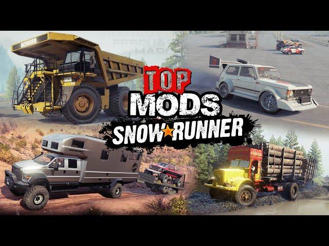 SnowRunner Top Mods of January - February - March 2022 | BabooWik