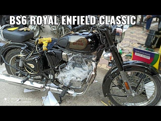 BS6 Royal Enfield classic 350  completely Smoke wrap by KS modification