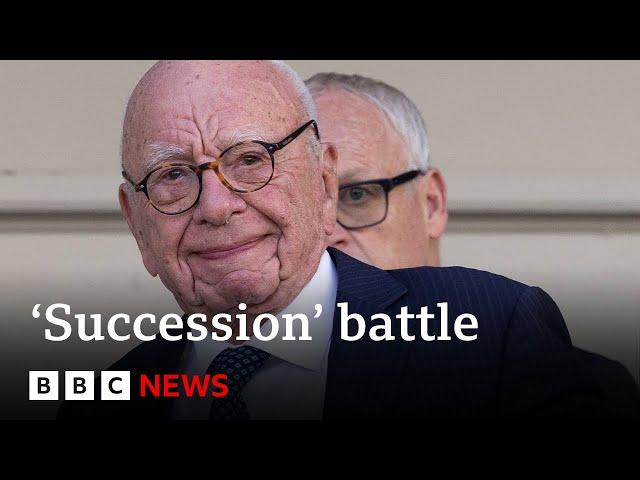 Rupert Murdoch loses bid in real-life 'Succession' battle with family | BBC News