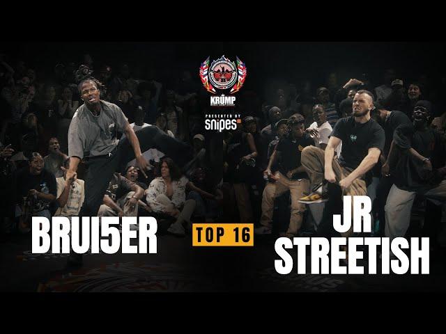 Brui5er vs Jr Street Ish | Male Top 16 | EBS Krump 2024