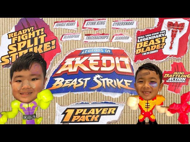 NEW Akedo Warriors Beast Strike 1 Player Packs Will We Get The 1 In 24 Legendary Beast Blade