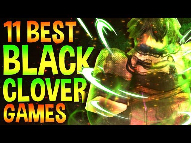 Top 11 Best Roblox Black Clover Games to play in 2021