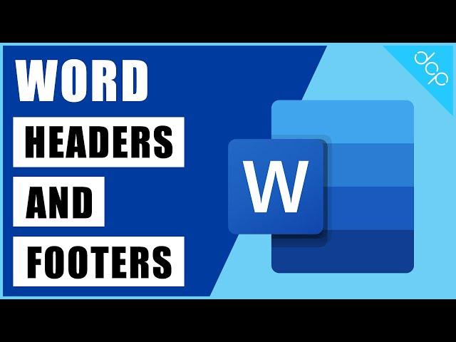 Word: Headers and Footers | Microsoft Word Tutorial 2023