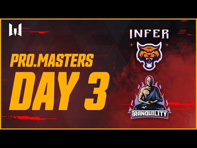 [Matches] Турнир Warface PRO.Masters. Day 3. Infer.Prodigy vs Tranquility